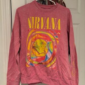 nirvana crew neck aerie